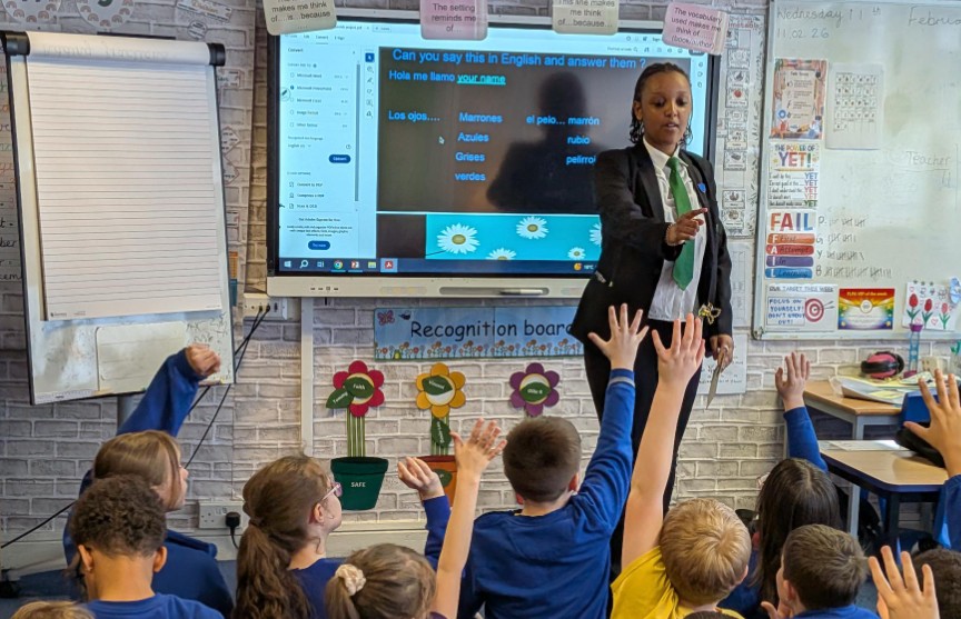 Representing Park – Language Ambassador teaching